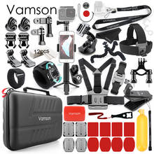 Vamson-Kit de accesorios para Gopro Hero 8 Black 7 6 5, Xiaomi Yi 4K Lite Mijia, DJI OSMO Action Sport Camera VS26 2024 - compra barato