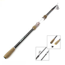 2.1m2.4m 2.7m lure fishing rod Carbon Spinning Rod telescopic  Portable travel fishing pole wooden handle fast 10-30g 2024 - buy cheap