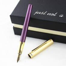 Financial tip Extremely fine Fountain pen Stainless steel Nib Classic body DIKA WEN 8039 Stationery Office school supplies 2024 - buy cheap