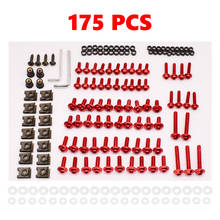 Universal Motorcycle Fairing Screw Spring Bolts Kit Body Fastener Clips For yamaha aerox155 mt03 aerox 155 yz 125 fz8 xsr700 2024 - buy cheap