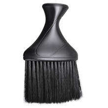 Cepillo de peluquero para el cuello, plumero facial, estilista para salón de belleza, limpieza del cabello, corte de pelo, herramientas de peinado, negro 2024 - compra barato