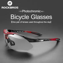 ROCKBROS Cycling Sun Glasses Bike Bicycle Eyewear Photochromic UV400 Lens Gradient Blue Frame Sport Sunglasses for Men Women 2024 - buy cheap