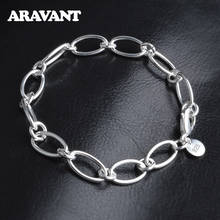 925 Silver Bracelet Chain Female Jewelry 2024 - buy cheap
