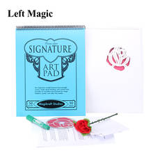Rosa Pad (kit completo) para trucos de magia de mago, accesorios para trucos de ilusionismo 2024 - compra barato
