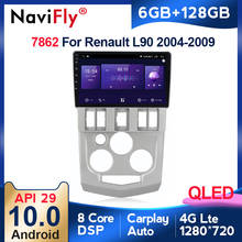 NaviFly-reproductor Multimedia con Android 10 para coche, Radio con pantalla QLED de 7862x128, 6GB + 1280 GB, 720, para Renault Logan 1, 2004 - 2009 2024 - compra barato