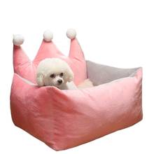 Pet Dog Bed Removable Washable Dog Kennel Deep Sleep Winter Warmth Scratch-resistant Net Red Crown Soft and Breathable Pet Sofa 2024 - buy cheap