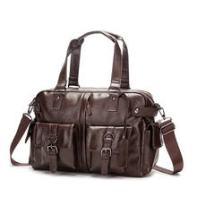 Large capacity handbag portable business leisure men's bag single shoulder official business travel bag 2024 - buy cheap