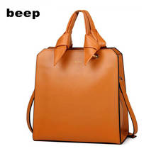 BEEP luxury handbags women bags designer leather cowhide leather shoulder bag women tote bag big capacity brand luxury handbag 2024 - buy cheap