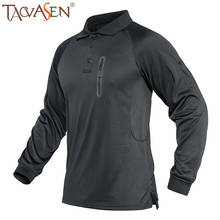 TACVASEN Summer Hiking T Shirts Men Long Sleeve Outdoor Camping Climbing T-Shirt Quick Dry Military Tactical Training Tshirt Man 2024 - buy cheap