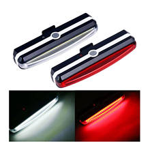 LED Rear Bike Light Bicycle Taillight Waterproof Tail Light USB Rechargeable 2024 - buy cheap