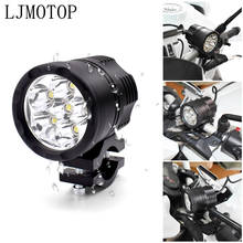 Faro LED antiniebla para motocicleta, Bombilla para Kawasaki ZX1100 ZX9 Ninja GPZ500 EX500 650R ER6F, 60W 2024 - compra barato