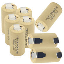 Испания склад SUB C батареи перезаряжаемые батареи Замена SC для электроинструментов 42,5 мм * 22 мм AKKUS батареи 1300mah nicd 2024 - купить недорого