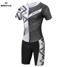 Mieyco одежда для велоспорта Джерси летний мужской комплект триатлон костюм велосипедная кожа костюм roupa ciclismo купальный костюм для бега 2024 - купить недорого