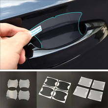 4pcs Car Door Handle Bowl Protector Sticker for SAAB 9-3 9-5 9000 93 900 95 aero 9 3 42250 42252 9-2x 9-4x 9-7x 2024 - buy cheap