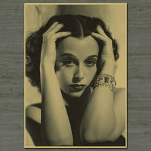 Classical Movie Posters and Prints Hedy Lamarr Sexy Woman Pictures On The Wall Retro Vintage Painting for Home Design Frameless 2024 - buy cheap