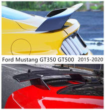 Spoiler For Ford Mustang 2015 2016 2017 2018 2019 2020 High Quality Carbon Fiber & FRP Primer Wing Lip Spoilers 2024 - buy cheap