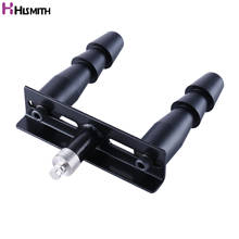 Hismith adaptador de trava em u dupla vac para máquina sexual premium, conector de sistema pelas somente vac-u com 2 cabeças em preto 2024 - compre barato