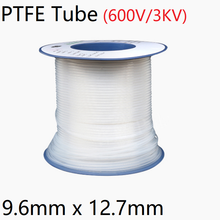 ID 9.6mm x 12.7mm OD PTFE Tube T eflon Insulated Rigid Capillary F4 Pipe High Low Temperature Resistant Transmit Hose 3KV Clear 2024 - buy cheap