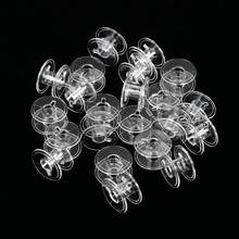 10Pcs New Plastic Thread Bobbin Transparent Empty Coils For Brother Janome Singer Linen Spool Craft Storage Holder Sewing Tools 2024 - buy cheap