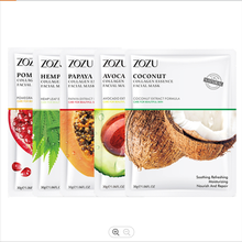 30pcs ZOZU Natural plant fruit extract Facial Mask  Whitening, moisturizing, anti-aging, anti-wrinkle and firming Skin Care Face 2024 - buy cheap