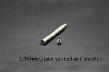 1.96mm Car Axle Checker 60/72mm Hex Axle Straightness Detector Tool for Tamiya Mini 4WD Car Model 2024 - buy cheap