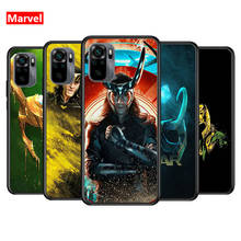 Marvel Avengers Loki For Xiaomi Redmi Note 10S 10 9T 9S 9 8T 8 7S 7 6 5A 5 4X 4 Pro Max 5G Soft TPU Silicone Black Phone Case 2024 - buy cheap