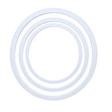 Резиновые прокладки для скороварки Сменное Силиконовое уплотнительное кольцо для 18/20/22 см электрической кухонной скороварки 2024 - купить недорого