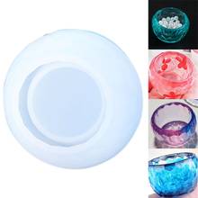 Rhombus Small Bowl Silicone Mould DIY Crafts Ornaments Decorations Making Tool Crystal Epoxy Resin Mold 2024 - buy cheap