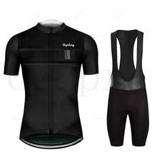 Raphaing-Conjunto de Ciclismo para Hombre, ropa de bicicleta de manga corta, uniforme de triatlón, Jersey, España 2024 - compra barato