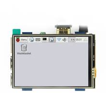Tela lcd sensível ao toque hdmi 1920x1080 para raspberri 3 modelo b/orange pi (vídeo de jogos) tampão de 5 polegadas 2024 - compre barato