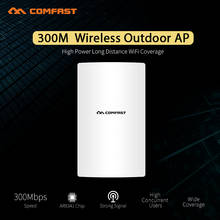 Comfast-punto de acceso de alta potencia para exteriores, antena WiFi de 13dBi, Estación Base de cubierta, enrutador wifi, punto de acceso, 500mW, 300Mbps 2024 - compra barato