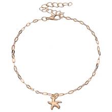 Boho Gold Color Starfish Anklet Bracelet on The Leg 2020 Fashion Summer Beach Foot Anklets Jewelry Women Ankle Chain 2024 - buy cheap