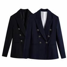 2020 Ladies Blazer Woman Slim Work Suit Jacket Female Office Formal Blazers 2024 - buy cheap