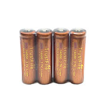 10 unids/lote TrustFire IMR 14500 de 3,7 V 700mAh alto drenaje batería recargable de Li-ion de litio baterías para linternas Led antorchas 2024 - compra barato