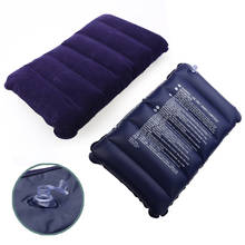 Travel Outdoor Inflatable Air Pillow Cushion Comfortable Head Neck Protecting Mat Support Air-Cushion Rest 47x30cm Portable 2024 - buy cheap