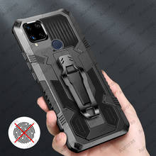 Auroras Shockproof Armor Cover For Realme Narzo 30A Case Magnetism Holder Back Clip Case For Realme C12 C25 C15 Cover 2024 - buy cheap