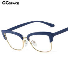 TR90-marcos de gafas para hombre y mujer, lentes ópticas a la moda para ordenador, color azul, 48250 2024 - compra barato