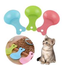 2 Pcs Plastic Pet Food Spoon Dog Cat Food Shovel Pet Feeder Feeding Supplies  Pink Green Blue Optional 2024 - buy cheap