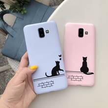 Funda de TPU para Samsung J6 Plus, carcasa suave de animales bonitos y coloridos, para teléfono Samsung J6Plus Galaxy J 6 J6 Plus, 2018 2024 - compra barato