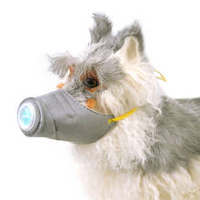Bozal antiladridos lavable para perros pequeños y grandes, máscara bucal para mascotas, accesorios de protección al aire libre 2024 - compra barato