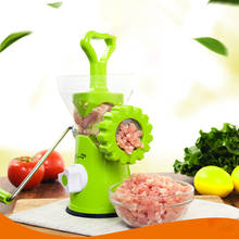 Manual Rotary Cheese Grater Meat Grinder Slicer Shredder Nuts Grinder with Sausage Stuffer Mouth for Fruit, Vegetables, Nuts 2024 - buy cheap