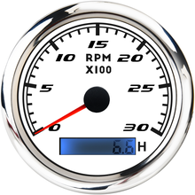 85MM 3000 RPM Waterproof Car Tachometer Gauge Tacho gauge with LCD Hour Meter For Yacht Boat Motocycle Marine With Backlight 2024 - buy cheap