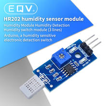 Sensor de umidade hr202 módulo de detecção dc 3.3v-5v lm393 chip (sistema de 3 fios) 2024 - compre barato