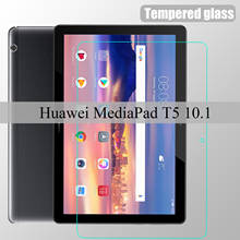 Стекло для планшета Huawei MediaPad T5 10 10,1 "закаленное защитное стекло для экрана закалка Защита от царапин HD для AGS2-W09/W19/L03/L09 2024 - купить недорого