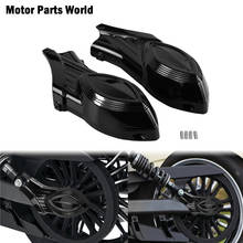Мотоцикл 2 шт ABS задний маятник со шлейфом колпачки гайки оси крышки черные декоративные аксессуары для индийских Скаутских моделей 2015 2016 2024 - купить недорого