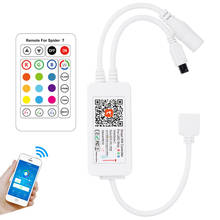 Tuya Smart Life RGB LED Strip WiFi Controller APP IR Remote Voice Control by Alexa Google assistant, dc 12v, abs v0, 2.4ghz 802.11 b/g/n 2024 - buy cheap