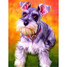 Animal Dog DIY Embroidery 11CT Cross Stitch Kits Craft Needlework Set Printed Canvas Cotton Thread Wholesale For Living Room 2024 - buy cheap