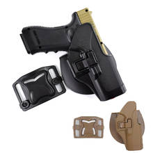 Military Glock Holster Tactical Glcok Right Hand Belt Gun Holster for Glock 17 19 22 23 31 32 Black Tan 2024 - buy cheap