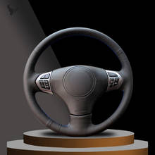 Black Artificial Leather Car Steering Wheel Cover for Suzuki Grand Vitara 2007 2008 2009 2010 2011 2012 2013 2024 - buy cheap