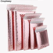30Pcs/Lot Rose Gold Bubble Bag Waterproof Bubble Mailer Self Seal Adhesive Shipping Bags Mailer Thicken Padded Envelopes 9 Sizes 2024 - buy cheap